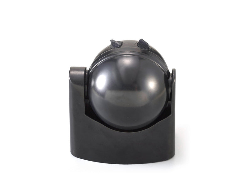 Deco Espial Stand Alone IP44 12m 180 Deg PIR Motion Sensor With Adjustable Time And Lux Level Black Finish • D0062