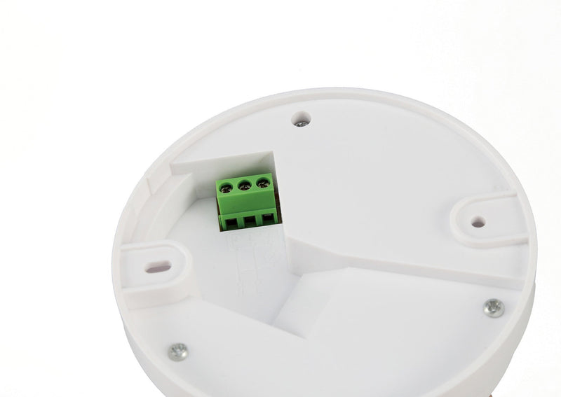 Deco Espial Surface Mounted IP20 6m 360 Deg PIR Sensor With Adjustable Time And Lux Level White Finish • D0065