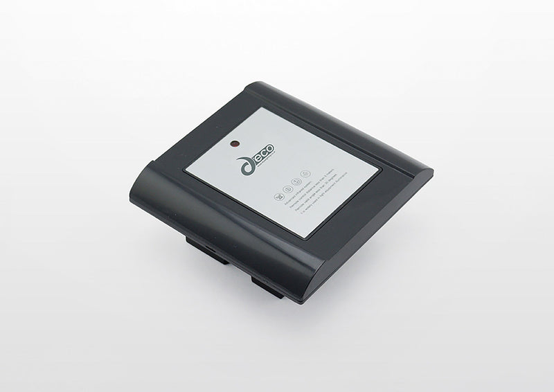 Deco Espial Square Recessed 4 Channel 6000W (4x1500W) Infrared Receiver Black, Cut Out: 65x65mm • D0155