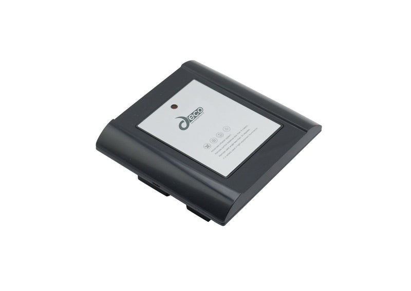 Deco Espial Square Recessed 4 Channel 6000W (4x1500W) Infrared Receiver Black, Cut Out: 65x65mm • D0155