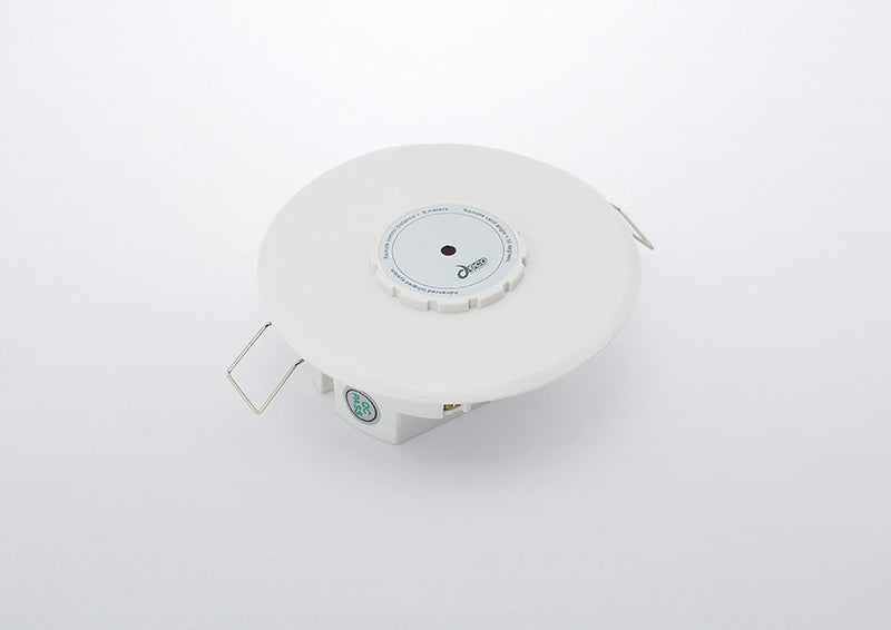 Deco Espial Round Recessed 4 Channel 6000W (4x1500W) Infrared Receiver White, Cut Out: 83mm • D0156
