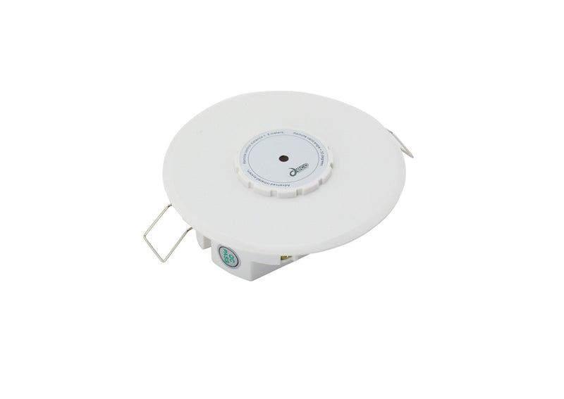 Deco Espial Round Recessed 4 Channel 6000W (4x1500W) Infrared Receiver White, Cut Out: 83mm • D0156