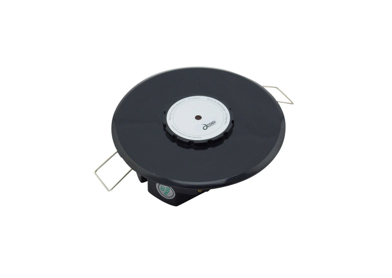 Deco Espial Round Recessed 4 Channel 6000W (4x1500W) Infrared Receiver Black, Cut Out: 83mm • D0157