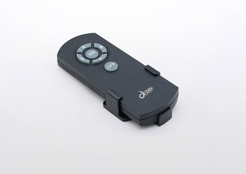 Deco Espial 4 Channel Infrared Remote Control Black • D0159