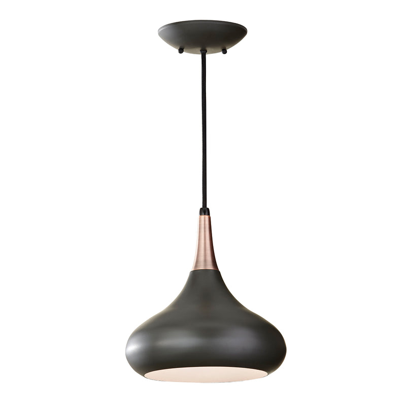 brushed steel ceiling light