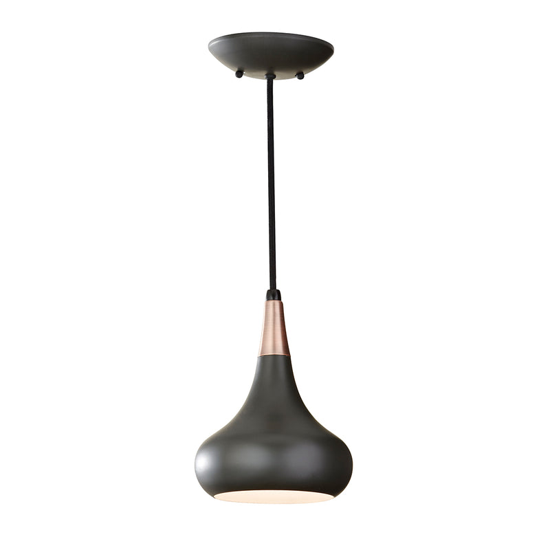 brushed steel ceiling light