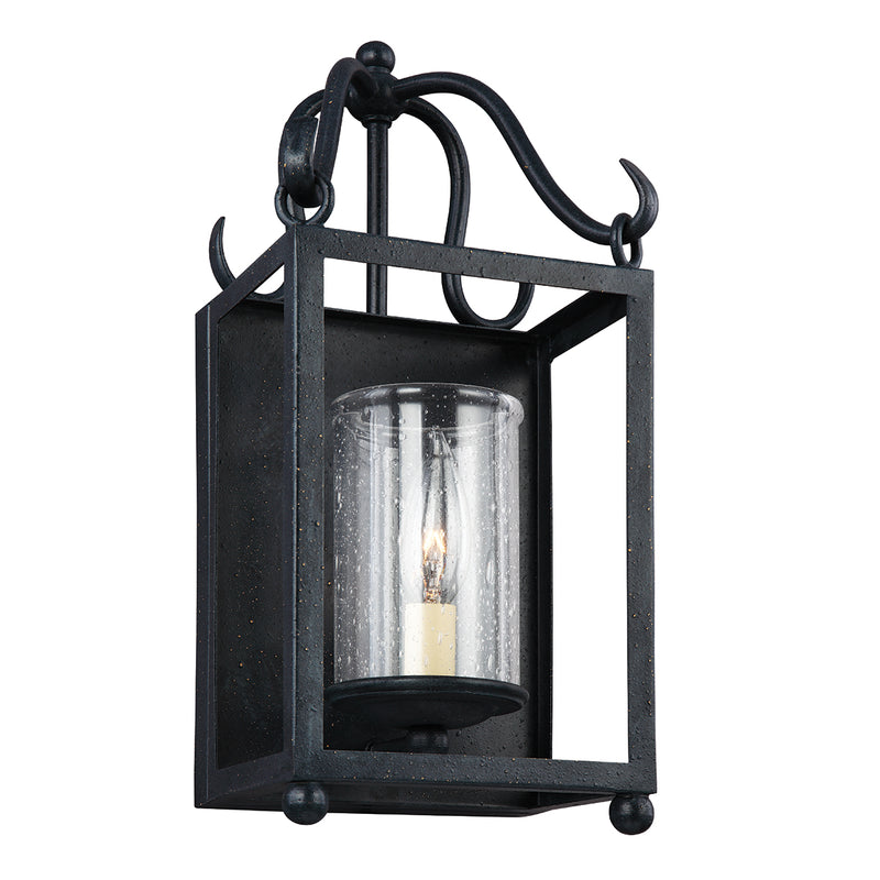 Feiss FE-DECLARATION1 Declaration Single Light Antique Forged Iron Wall Light