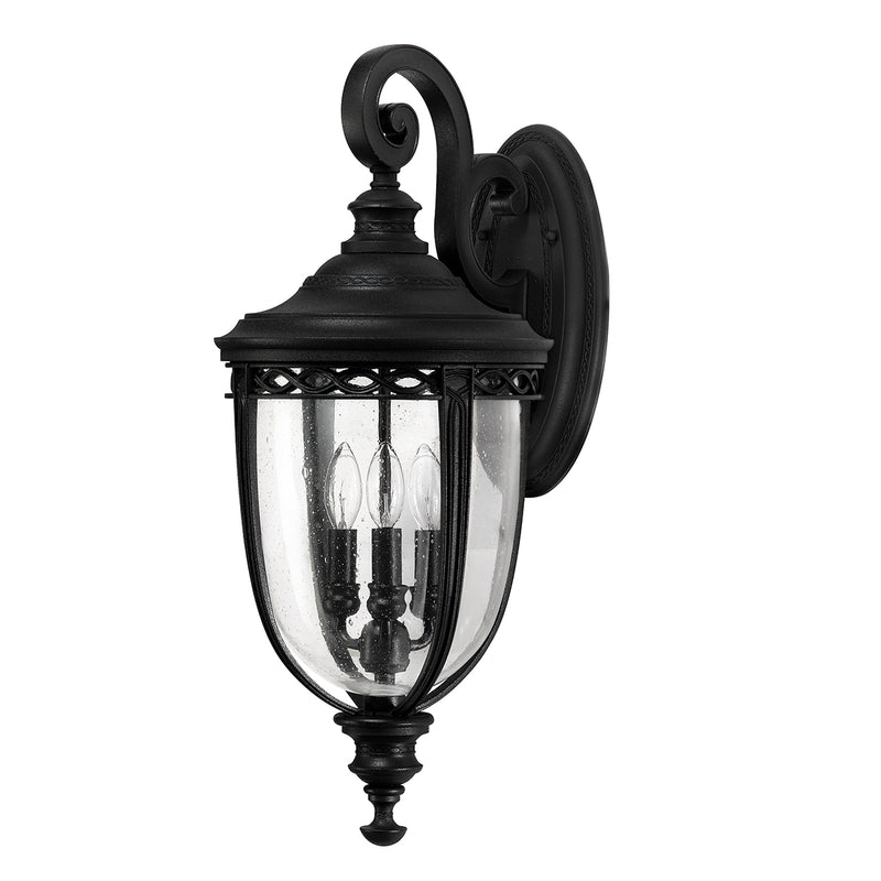 Elstead Lighting FE/EB2/LBLK English Bridle Black Large Outdoor Wall Light