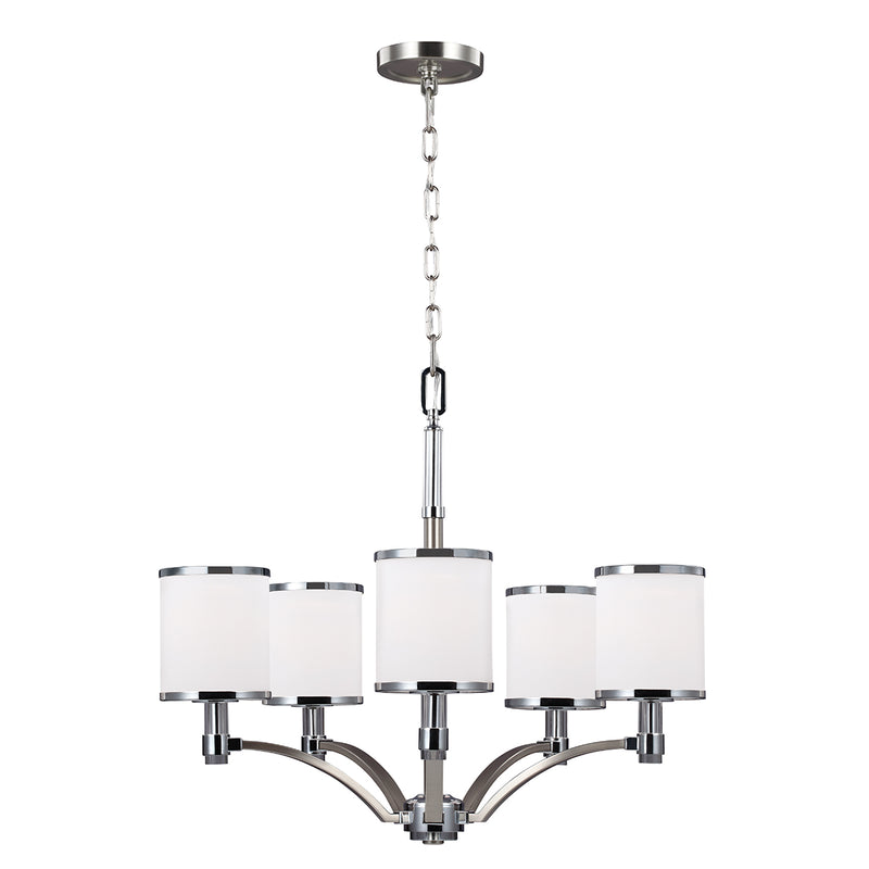 silver hanging light