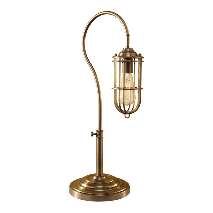 Feiss FE-URBANRWL-TL1 Feiss Urban Renewal Single Light Table Lamp in Aged Brass Finish