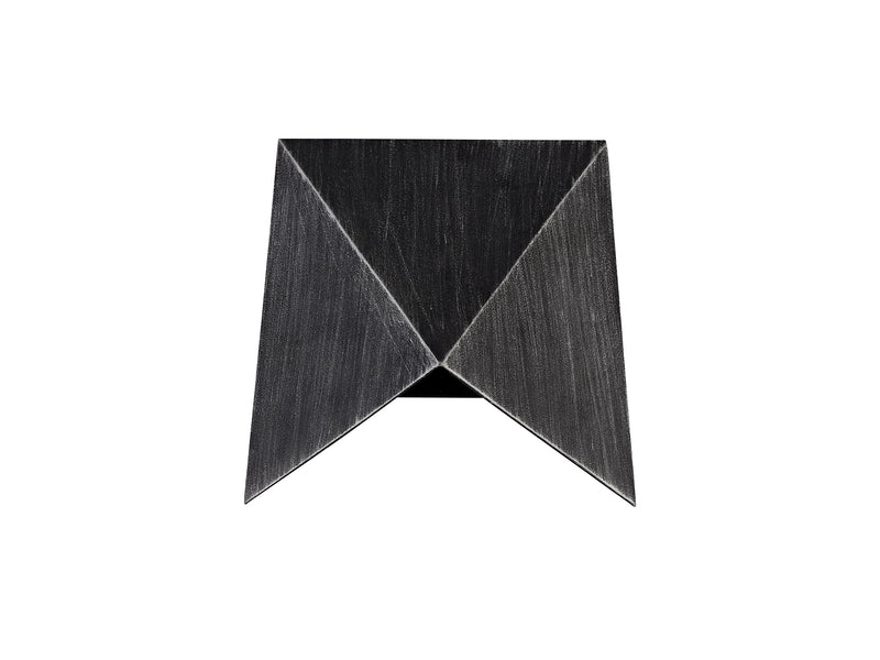 Regal Lighting SL-2094 1 Light Outdoor LED Wall Light Black And Silver IP54