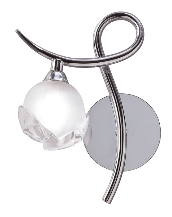 Mantra M0818/L/S Fragma Wall Lamp Left Switched 1 Light G9, Polished Chrome • M0818/L/S