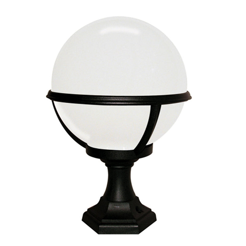 Elstead Lighting GLENBEIGH/PED Glenbeigh Black Outdoor Pedestal Lamp