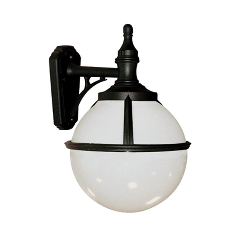 Elstead Lighting GLENBEIGH/WALL Glenbeigh Black Down Outdoor Wall Light