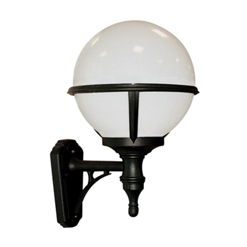 Elstead Lighting GLENBEIGH/WALL Glenbeigh Black Down Outdoor Wall Light