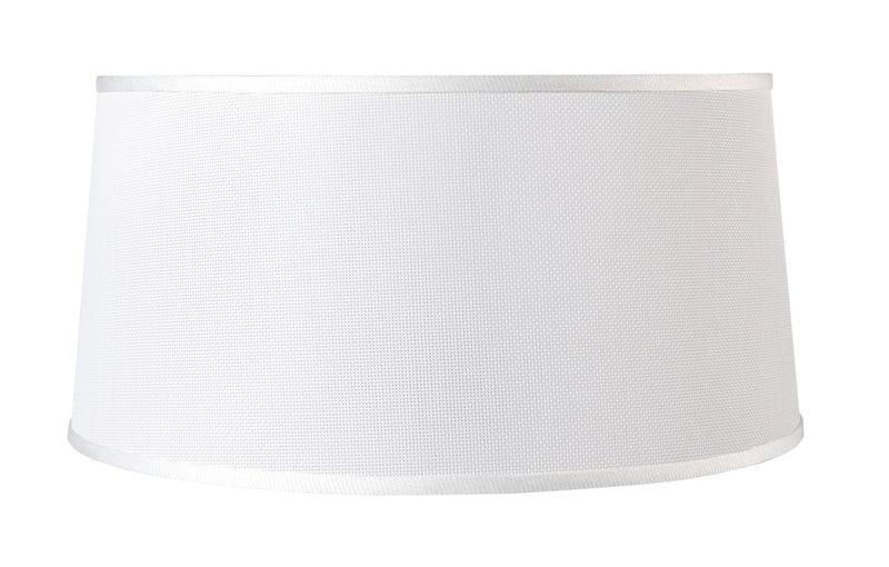 Mantra M5302 Habana White Round Shade 410/450mm x 215mm, Suitable for Pendant Lights • M5302