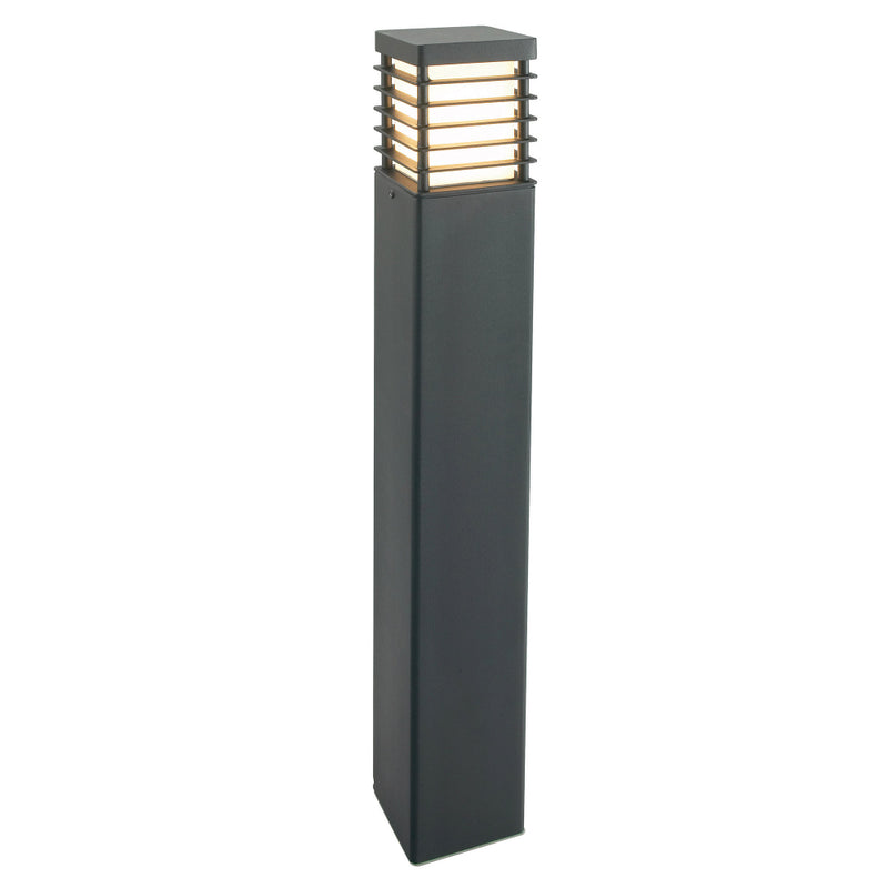 wood bollard light