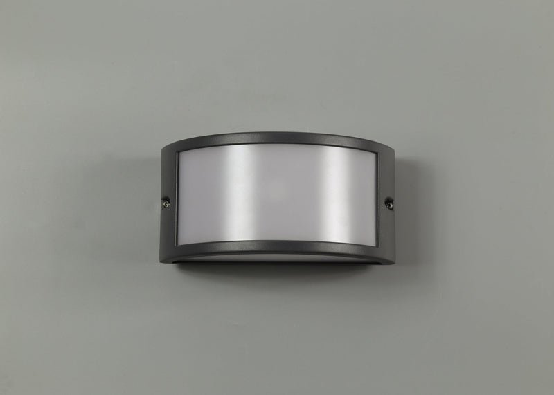 Deco Haysi Wall Lamp, 10W LED, 3000K, IP54, Anthracite, 3yrs Warranty • D0516