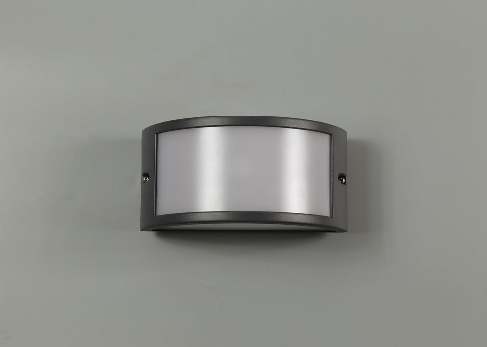Deco Haysi Wall Lamp, 10W LED, 3000K, IP54, Anthracite, 3yrs Warranty • D0516