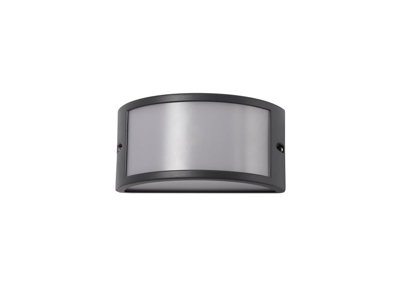 Deco Haysi Wall Lamp, 10W LED, 3000K, IP54, Anthracite, 3yrs Warranty • D0516
