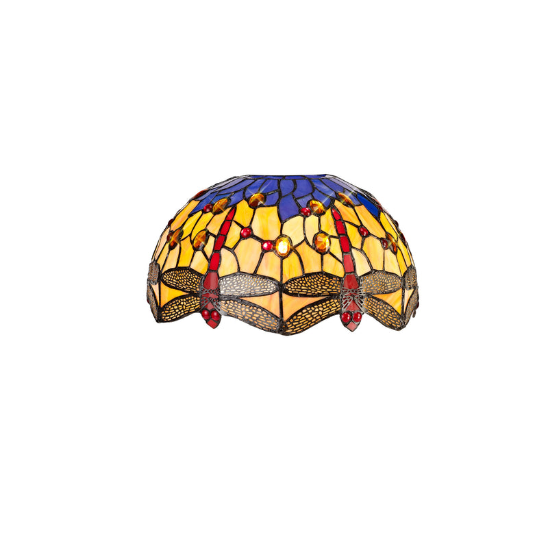 Regal Lighting SL-2032 Tiffany Easy Fit Shade For Pendant And Table Lamps 30cm