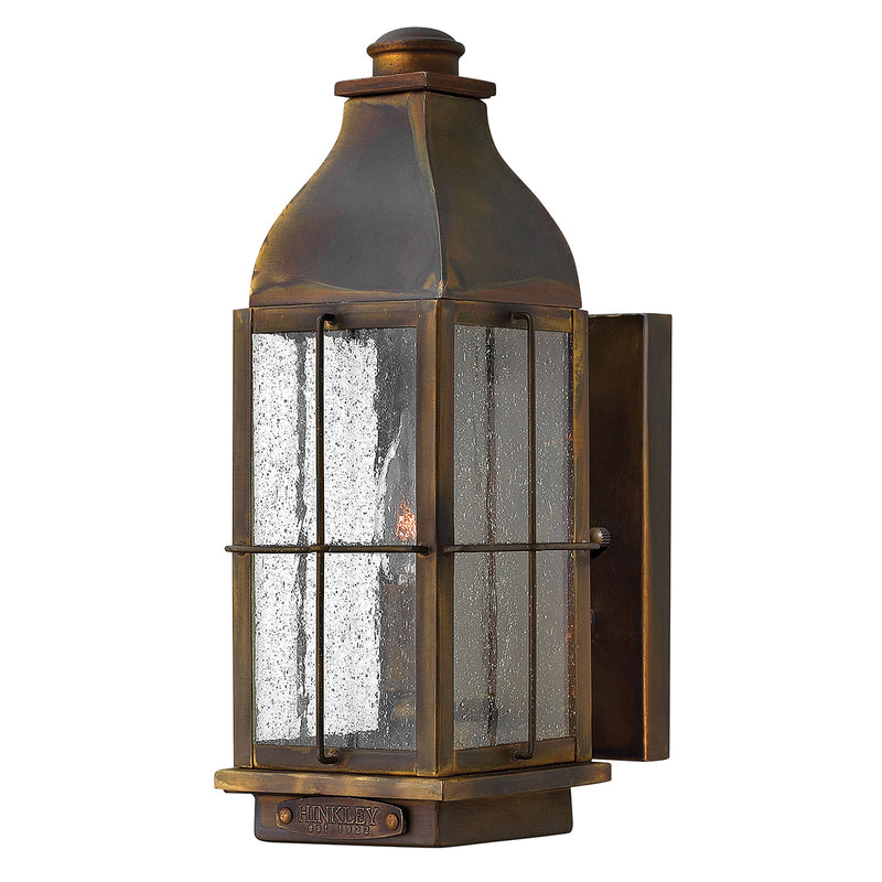 Elstead Lighting HK/BINGHAM/S Bingham Sienna Bronze Small Outdoor Wall Light