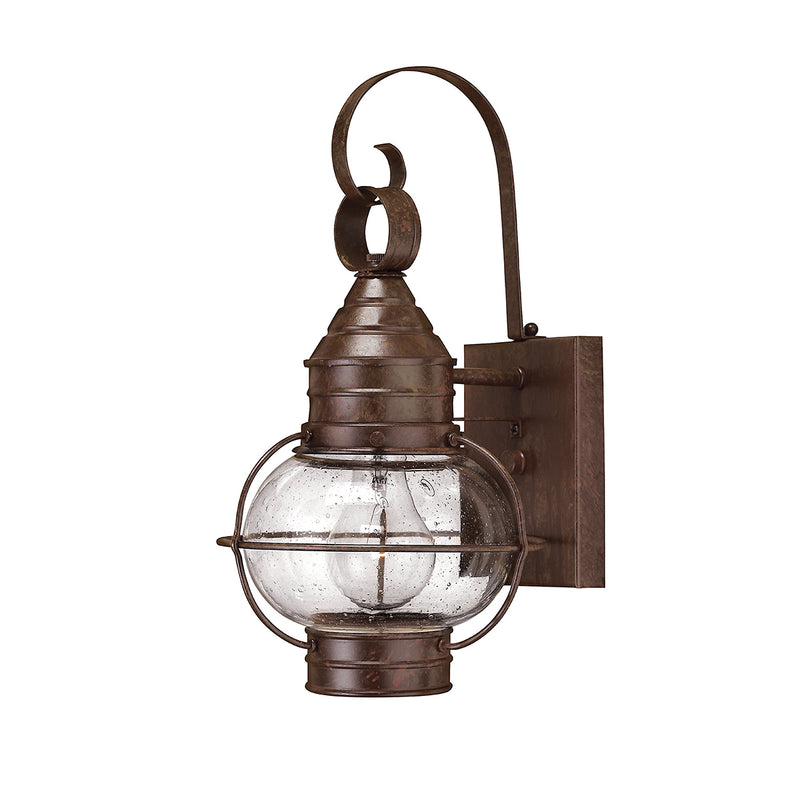Elstead Lighting HK/CAPECOD2/M Cape Cod Sienna Bronze Medium Outdoor Wall Light