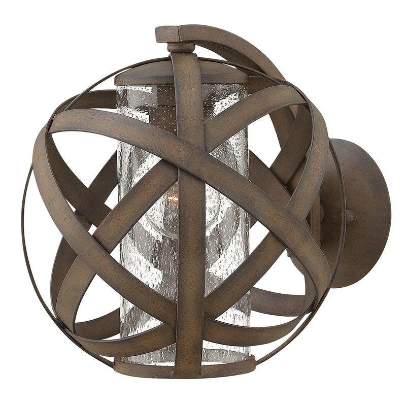 iron outdoor wall light