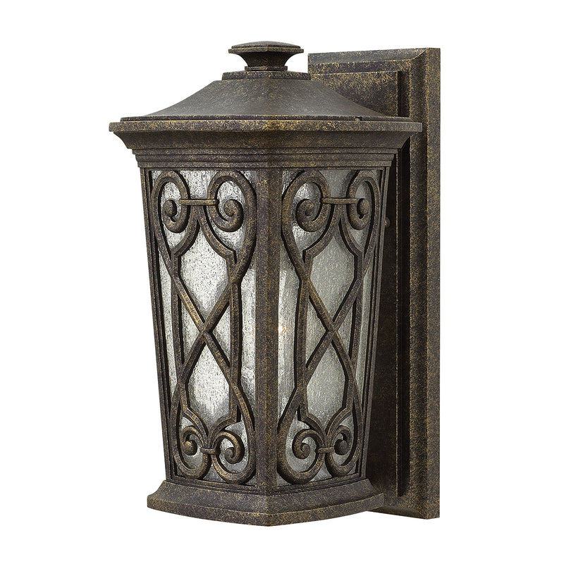 copper outdoor wall light