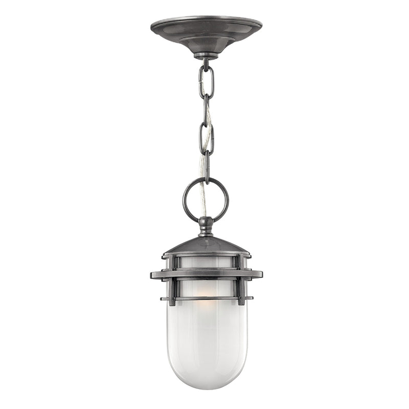 Elstead Lighting HK/REEF8HE Reef Hematite Outdoor Porch Light