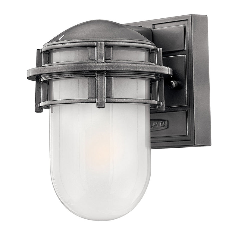 Elstead Lighting HK/REEF/MINIHE Reef Hematite Mini Outdoor Wall Light