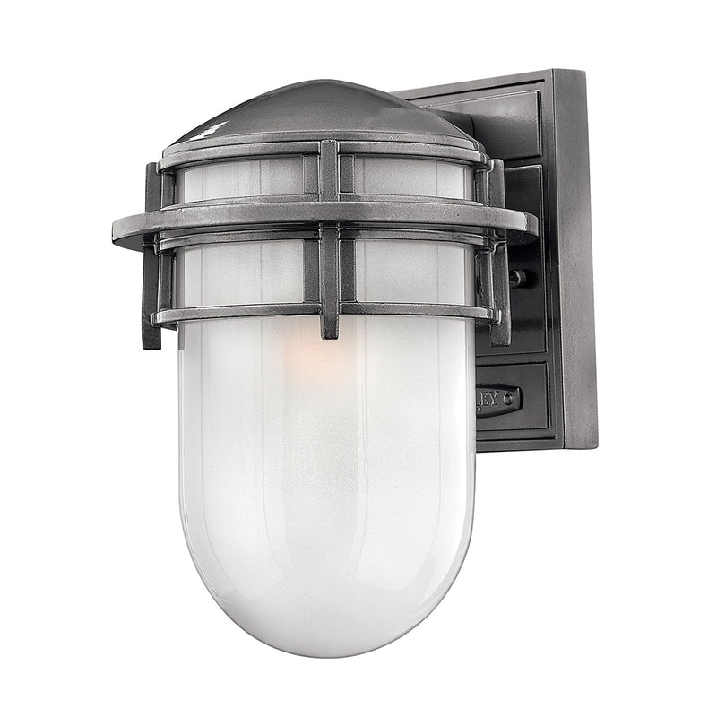 Elstead Lighting HK/REEF/SMHE Reef Hematite Small Outdoor Wall Light