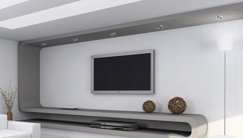 Deco Hudson GU10 Fixed Downlight Polished Chrome (Lamp Not Included), Cut Out: 60mm • D0036