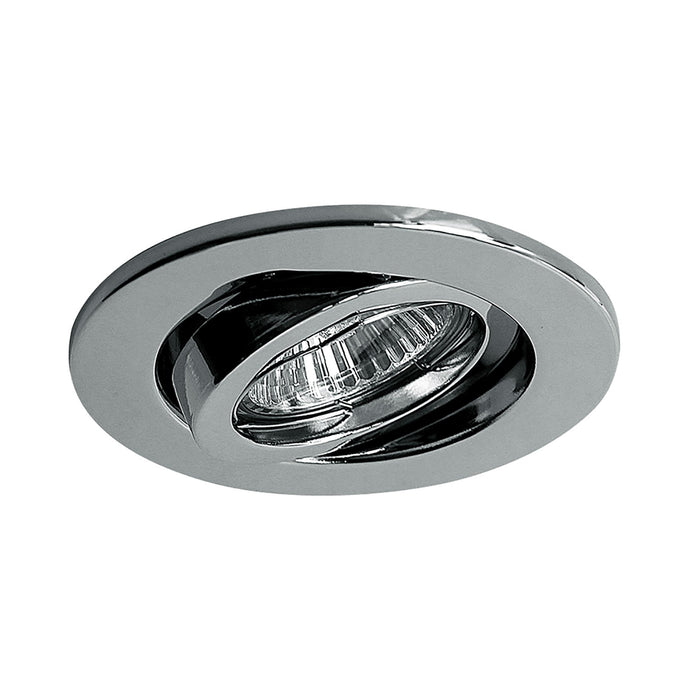 Deco Hudson GU10 Adjustable Downlight Polished Chrome (Lamp Not Included), Cut Out: 84mm • D0030