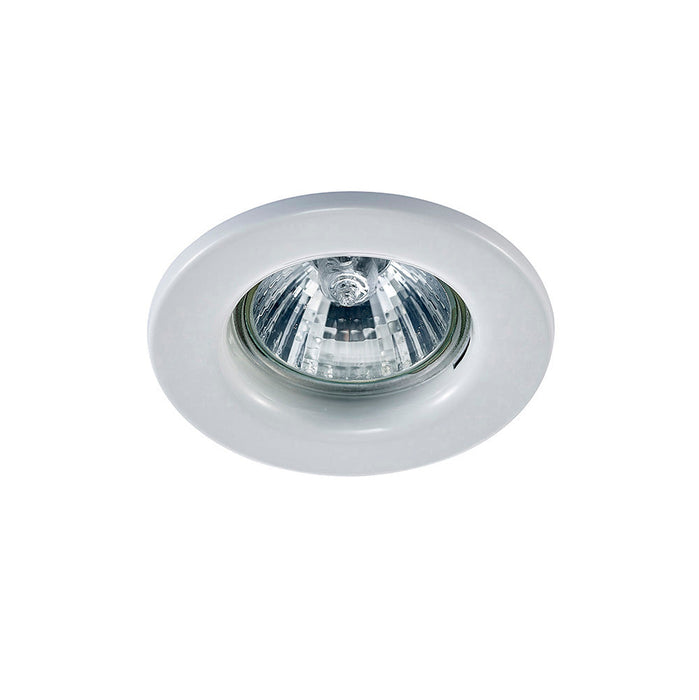 Deco Hudson GU10 Fixed Downlight White (Lamp Not Included), Cut Out: 60mm • D0041