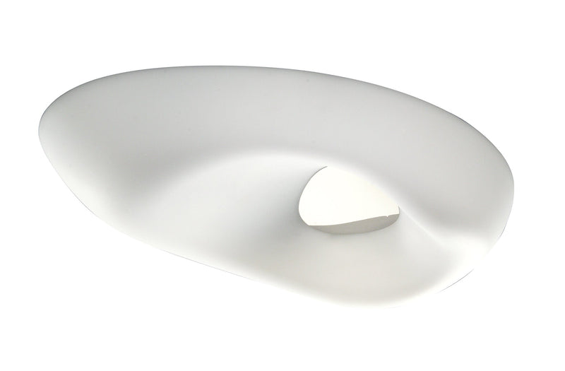 Mantra M1335 Huevo Ceiling 6 Light E27 Outdoor IP44, Polished Chrome/Opal White • M1335