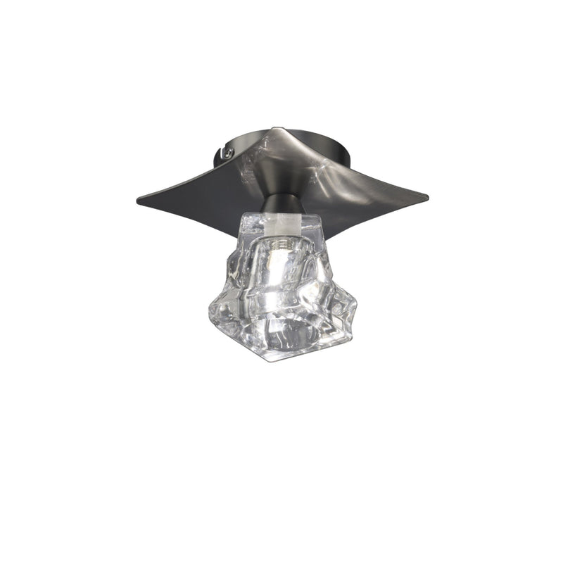 Mantra M3756 Iku Ceiling 1 Light G9, Satin Nickel • M3756