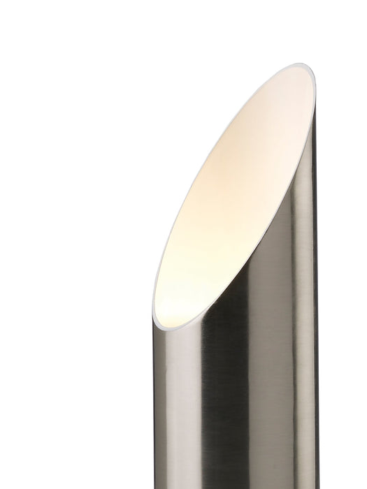 Deco Indio Uplighter With Inline Switch 1 Light GU10 Satin Nickel • D0006