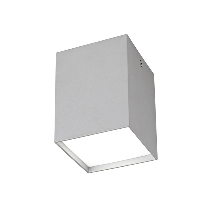 Mantra M5631 Kailua Flush Square 1 x GU10, Silver • M5631