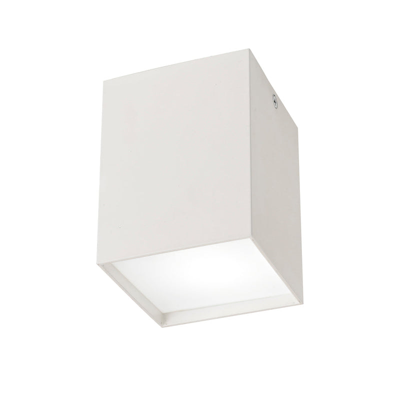 Mantra M5633 Kailua Flush Square 1 x GU10, White • M5633