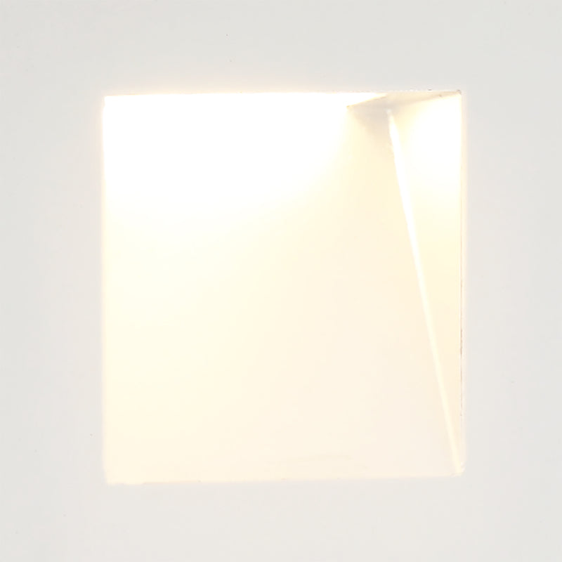 Regal Lighting SL-1628 1 Light LED Outdoor Recessed Wall Light White IP65