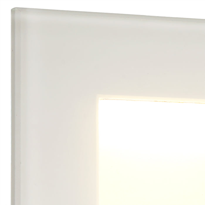 Regal Lighting SL-1626 1 Light LED Outdoor Recessed Wall Light White IP65