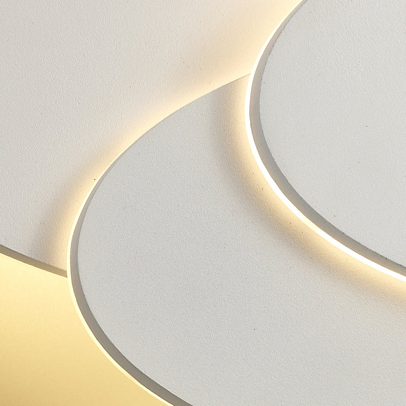 Deco Kiania Wall Light Oval, 12W LED 3000K, Sand White, 490lm, 3yrs Warranty • D0449