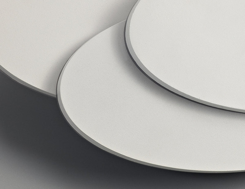 Deco Kiania Wall Light Oval, 12W LED 3000K, Sand White, 490lm, 3yrs Warranty • D0449