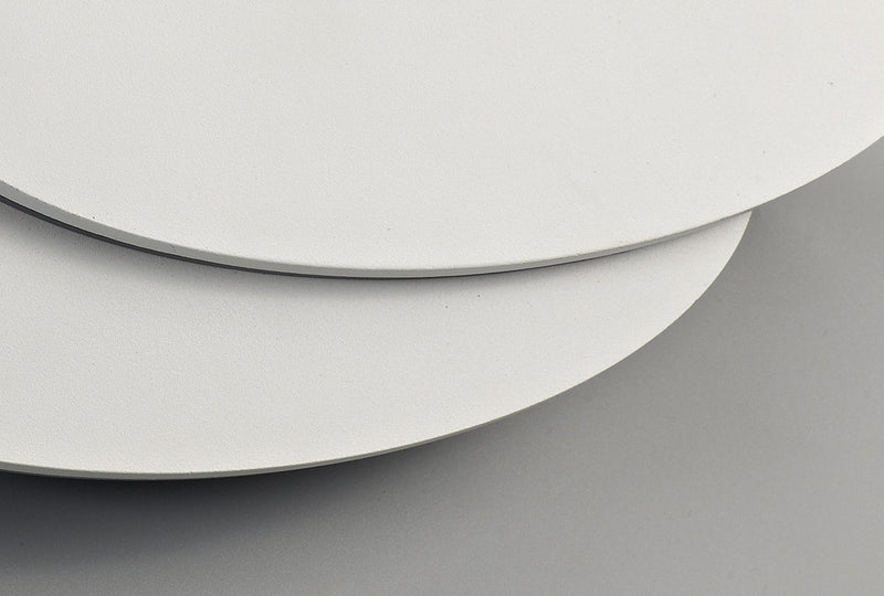 Deco Kiania Wall Light Oval, 12W LED 3000K, Sand White, 490lm, 3yrs Warranty • D0449