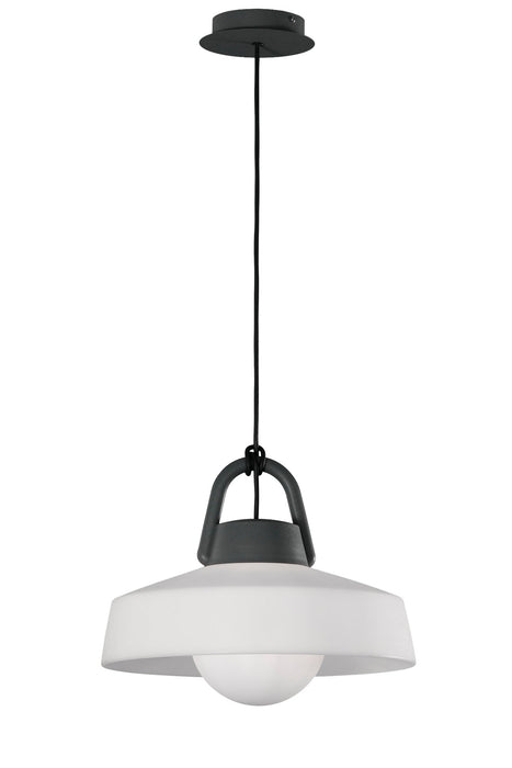 Mantra M6212 Kinke Pendant, 1 x E27, IP65, Anthracite, 2yrs Warranty • M6212