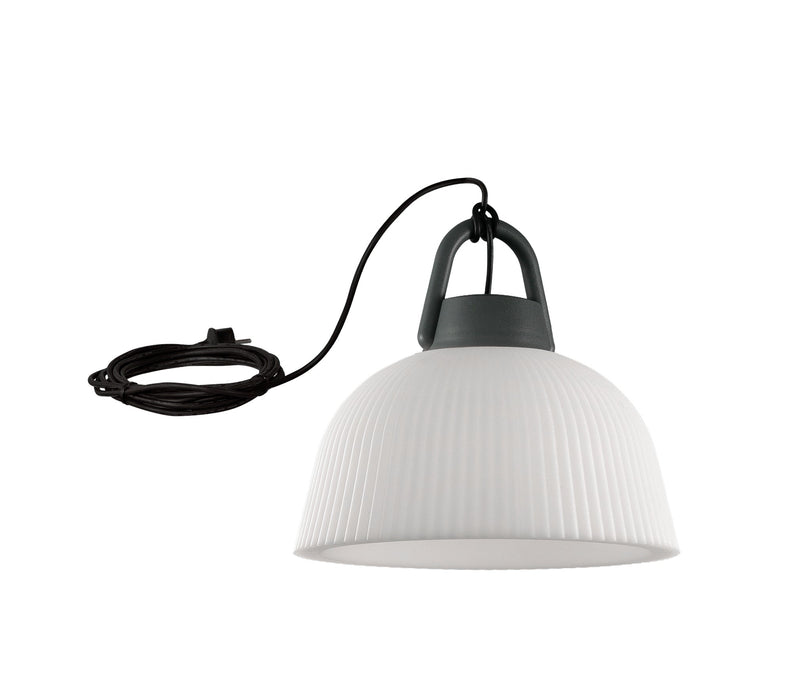 Mantra M6216 Kinke Pendant, 1 x E27, IP65, Anthracite, 2yrs Warranty • M6216