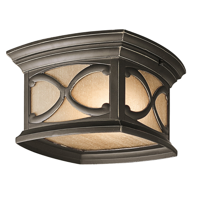 bronze outdoor wall light