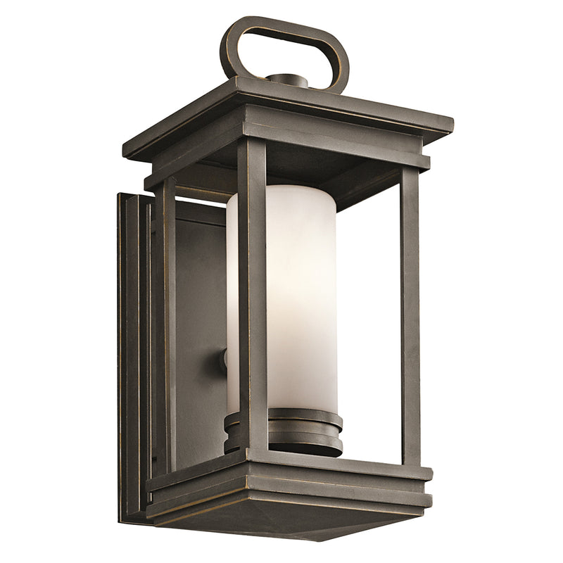 bronze outdoor wall light