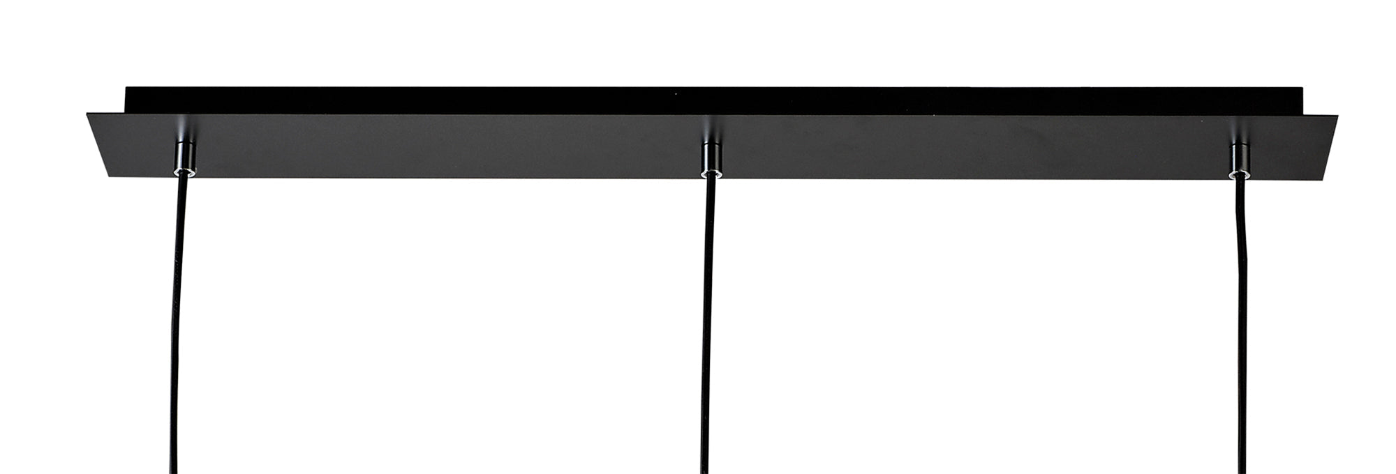 Deco Kristoff Linear Pendant 3 Light E27 Black • D0488